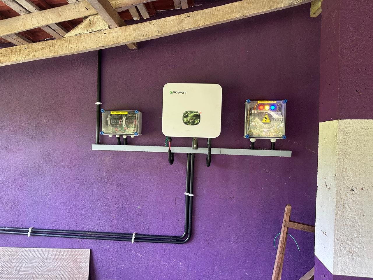 Home inverter install